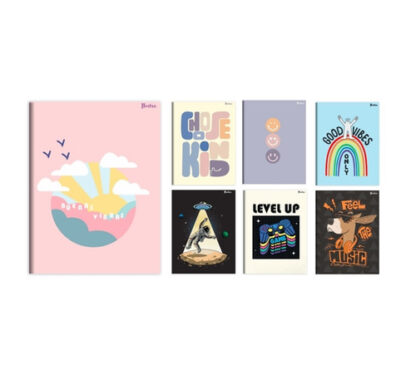 CUADERNO DOBLE RAYA ILUSTRA 48H