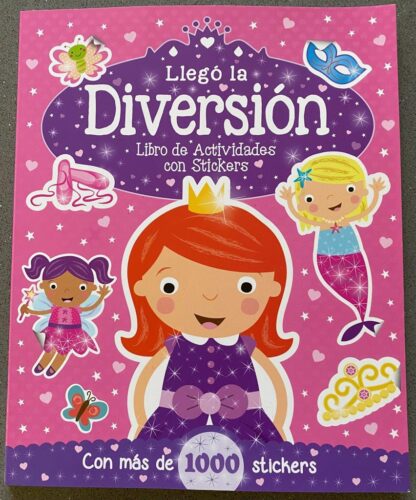 LLEGÓ LA DIVERSIÓN LIBRO DE ACTIVIDADES CON STICKERS
