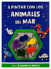 A PINTAR CON LOS ANIMALES DEL MAR