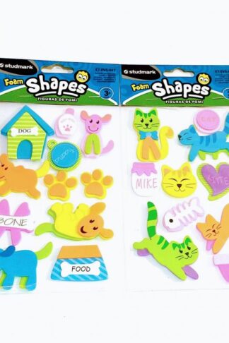 STICKER DE GOMA EVA PERROS Y GATOS STUDMARK