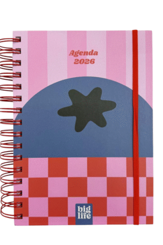 AGENDA RETRO PASTEL BIG LIFE 2026