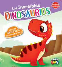 LENTEJUELAS. LOS INCREIBLES DINOSAURIOS
