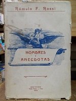 HOMBRES Y ANECDOTAS (1928) PRIMERA EDICION