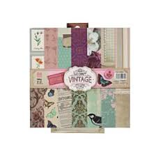 BLOCK CON 28H IBI CRAFT VINTAGE 20X20CM