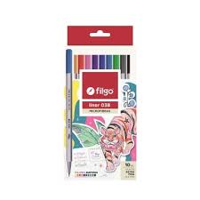 ESTUCHE DE FIBRAS FILGO X10U 1.0