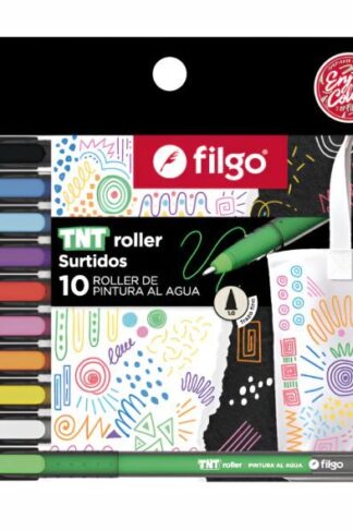 FILGO LAPICERAS EN GEL TNT ROLLER X10
