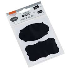 ETIQUETA ADHESIVA PARA TIZA 6 FORMAS