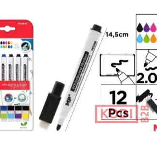 PACK MARCADOR PIZARRA X12 MAIN PAPER