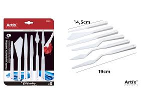 ESPATULAS PARA PINTAS MAIN PAPER X6