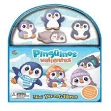 PINGÜINOS VALIENTES MINI DIVERTI-LIBROS