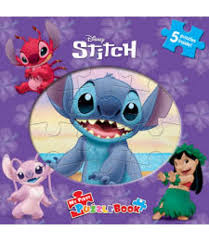 STITCH , LIBRO DE ROMPECABEZA