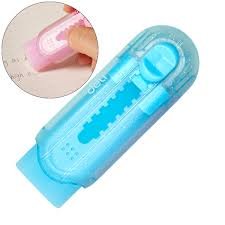 GOMA DE BORRAR NEON UP RETRACTIL DELI