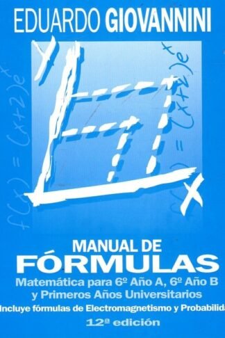 MANUAL DE FORMULAS MATEMATICA 6°