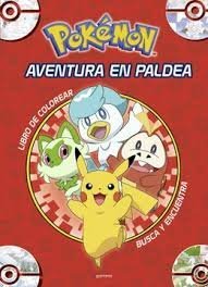 POKÉMON AVENTURA EN PALDEA, BUSCA Y ENCUENTRA, PARA COLOREAR