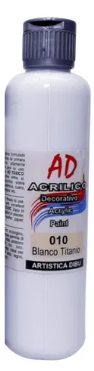 ACRILICO AD 010 BLANCO TITANIO 120ML