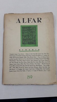 REVISTA ALFAR (VARIOS NUMEROS)