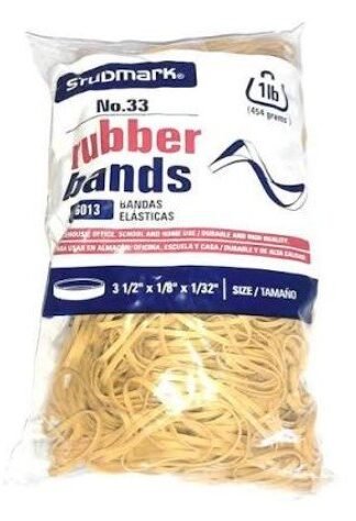 BANDAS ELASTICAS STUDMARK 454 GR 3 1/2X1/8X1/32